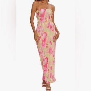 Amazon summery floral tie back dress
